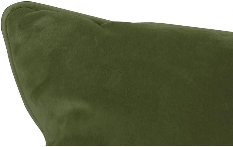 Fatboy King Throw Pillow | Velvet - Recycled | Pilling resistant | Hugh hefner approved | Removable cover | Designed for indoor use only | 66x40 cm - Deep Green - Image 3